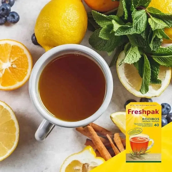 Freshpak Rooibos Tea 40-pack packaging view