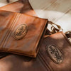 Woesmooi genuine leather gloves and potholder set for men