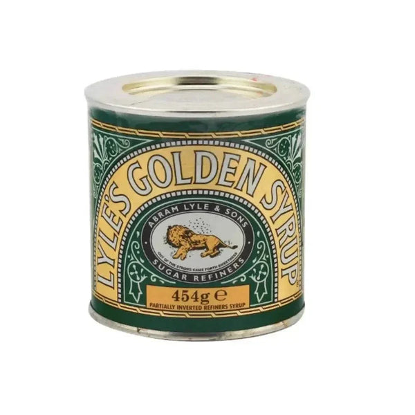 Lyles Golden Syrup TIN 454g with rich buttery flavor for baking and toast