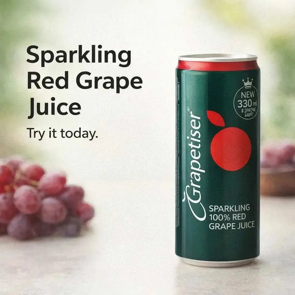 Grapetiser Sparkling 100% Red Grape Juice 300ml Facebook Ad