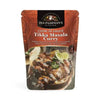 Ina Paarman Tikka Masala Cook-in Sauce 250ml package with image of curry dish, medium heat indicator, and product branding.