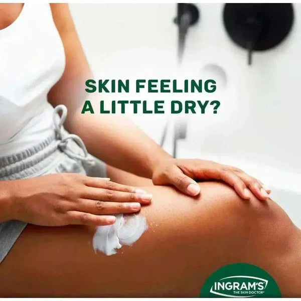 Ingrams Camphor Cream Herbal 450ml jar for soothing and moisturizing skin