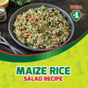 Iwisa Maize Rice 2.5kg package with long-grain, nutritious, and firm texture