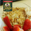Prepared Jungle Oats porridge topped with strawberries
