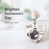 Key Tag - Wooden Heart Smile Facebook Ad