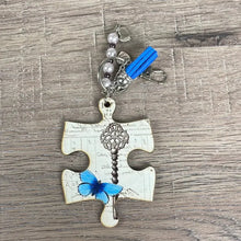 Key Tags - Butterfly 1 Key and Blue - Something From Home - South African Shop