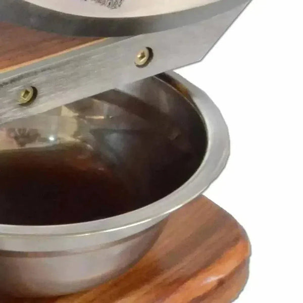 Large Biltong Cutter handmade from solid Kiaat wood for easy biltong slicing and cutting