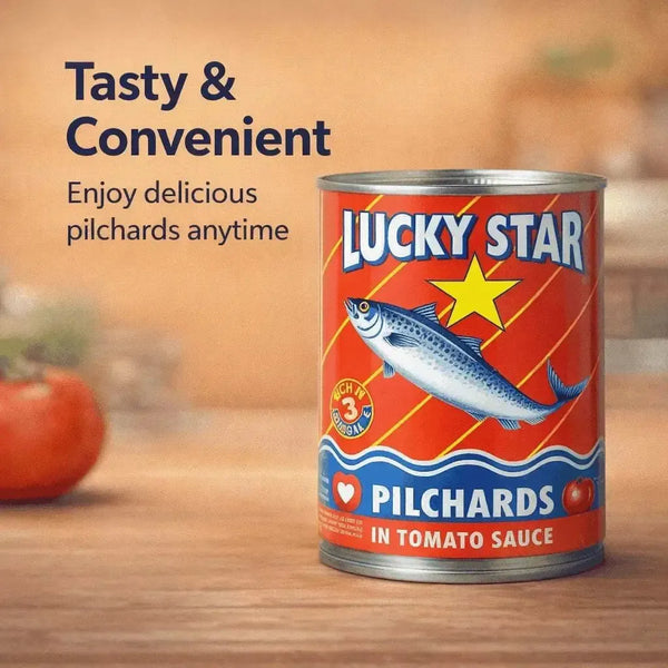 Lucky Star Pilchards in Tomato Sauce 400g promotional product image