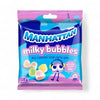 Manhattan Milky Bubbles 125g milk-flavored sugar-coated chewy gums pack