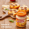 Melrose Processed Cheese Spread Cheddar 400g with biltong flavor, smooth and creamy texture, ideal for sandwiches and dips