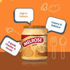 Melrose Processed Cheese Spread Cheddar 400g creamy biltong flavor snack spread
