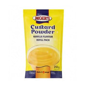 Moir's Custard Powder 250g refill pack for desserts and pastries