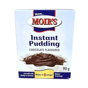 Moir's Instant Pudding Chocolate 90g box for quick and easy dessert preparation
