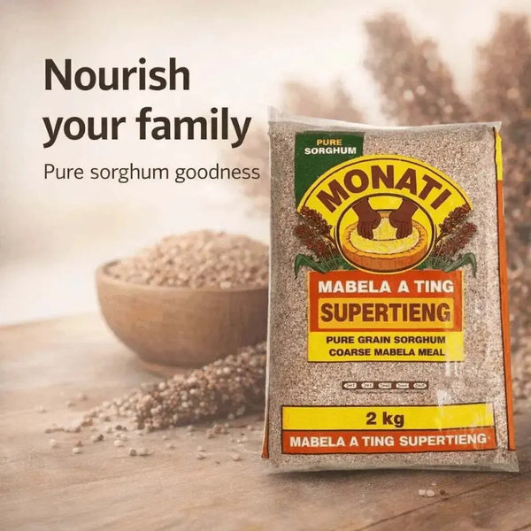 Monati Super Mabela Pure Grain Sorgham Supertieng (Course) - 2kg Facebook Ad