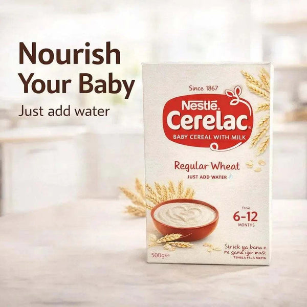 Nestle Cerelac Baby Cereal with Milk (Regular Wheat) - 500g Facebook Ad