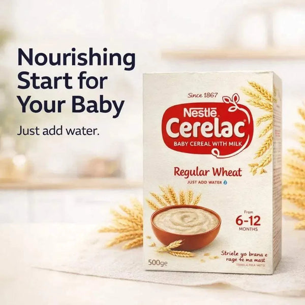 Nestle Cerelac Baby Cereal with Milk (Regular Wheat) - 500g Facebook Ad