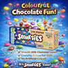Nestlé Smarties 40g colorful candy-coated milk chocolate treats with crunchy shell and smooth center.