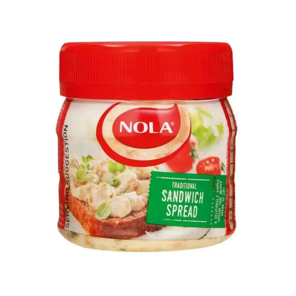 Jar of Nola Sandwich Spread Traditional 270g enhancing sandwich flavor
