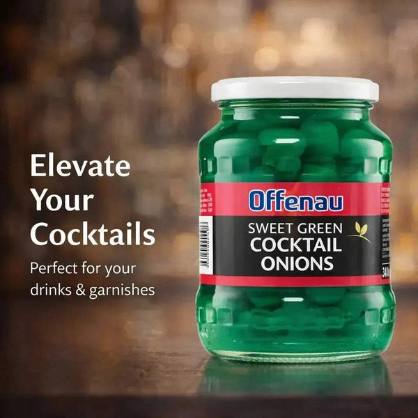 Offenau Cocktail Onions - GREEN 340g Jar Facebook Ad
