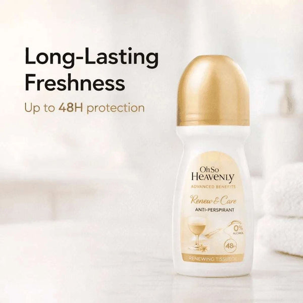 Oh So Heavenly Advanced Benefits Repair ‘n Care Anti-Perspirant Roll On (90ml)A Facebook Ad