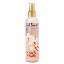 Oh So Heavenly Scentsations Viva la Vanilla Body Spritzer 100ml with warm vanilla and jasmine fragrance