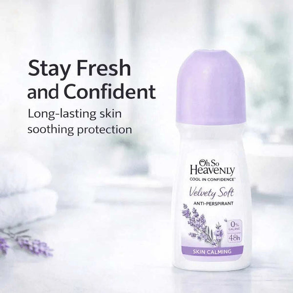 Oh So Heavenly Cool ‘n Confident - (0% Alcohol) Velvety Soft Anti-Perspirant Roll On (100ml) Facebook Ad
