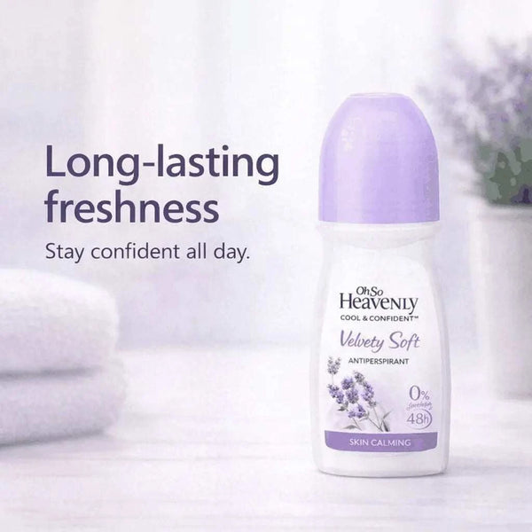 Oh So Heavenly Cool ‘n Confident - (0% Alcohol) Velvety Soft Anti-Perspirant Roll On (100ml) Facebook Ad