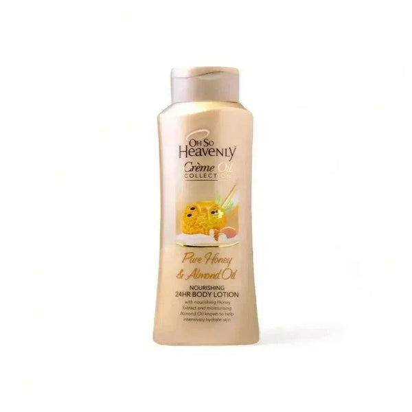 Oh So Heavenly Creme Oil Body Lotion with Honey and Almond Oil 720ml packaging