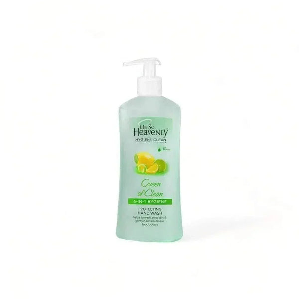 Oh So Heavenly Hygiene Clean Queen of Clean Hand Wash 450ml bottle with citrus scent and vegan formula