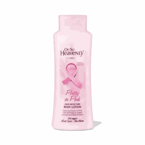 Oh So Heavenly Positively Pink Pretty in Pink Body Lotion 720ml supporting breast cancer awareness