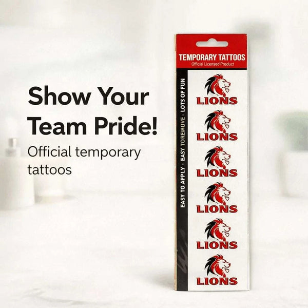 Olive Temporary Tattoo Strips Lions Facebook Ad