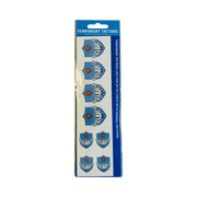 Bulls official licensed olive temporary tattoo strips with team logo designs