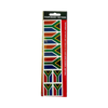 Pack of Olive Temporary South African Flag Tattoos for easy, short-term skin application