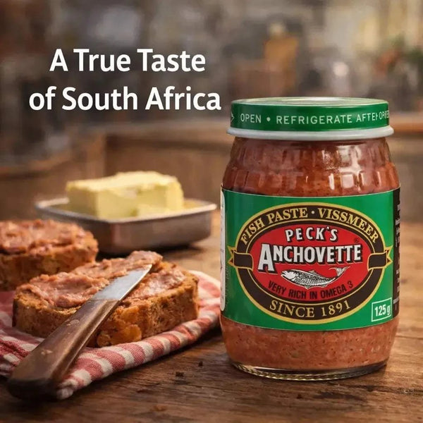 Peck’s Anchovette Fish Paste 125g product packaging