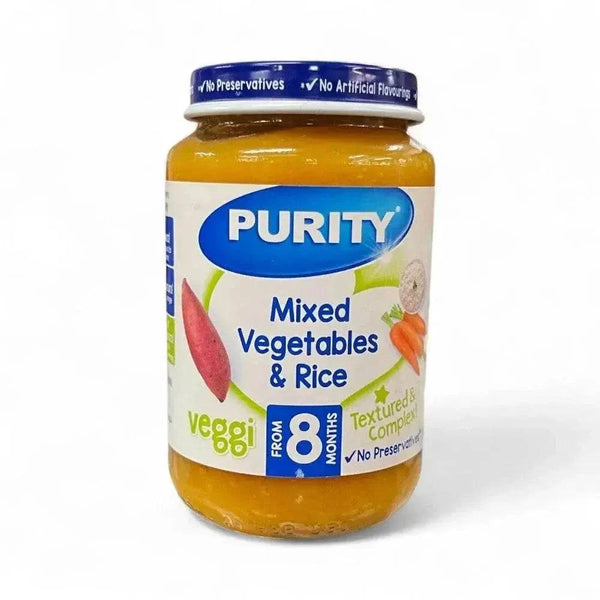 Purity Puree Jar Guava and Yoghurt baby food 200ml with natural ingredients and no preservatives