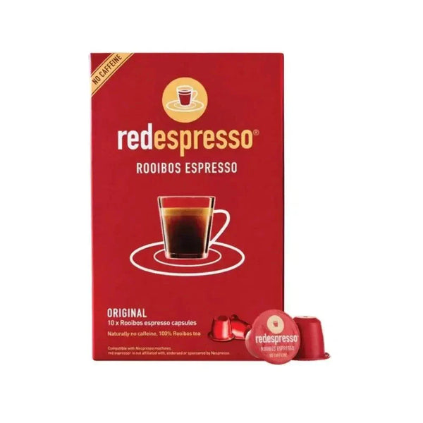 Red Espresso Capsules pack of 10 premium coffee pods for smooth espresso