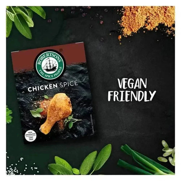 Robertsons Refill Chicken Spice 168g pack with premium South African seasoning and pure paprika for chicken dishes