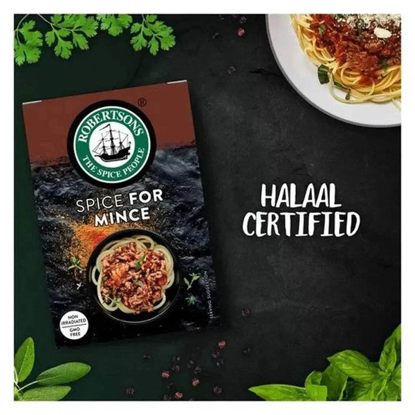 Robertsons Spice for Mince 79g refill pack enhancing mince dishes with exotic flavors