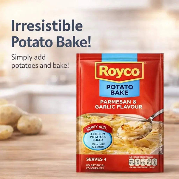 Royco Potato Bake - Parmesan and Garlic 40g Facebook Ad