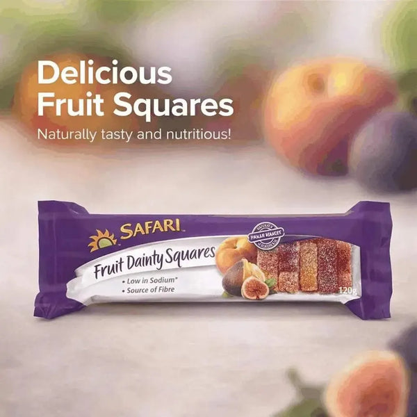Safari Fruit Dainties Squares 250g Facebook Ad