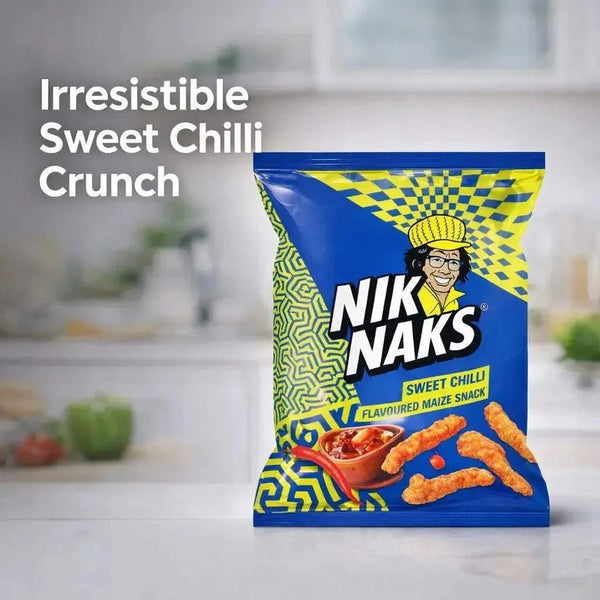 Simba Nik Naks Sweet Chilli Flavoured Maize Snack 135g Facebook Ad