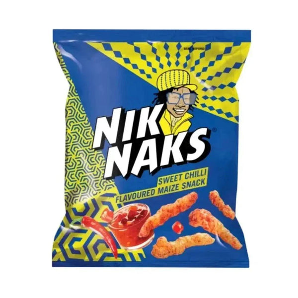 Simba Nik Naks Sweet Chilli maize snack 135g pack