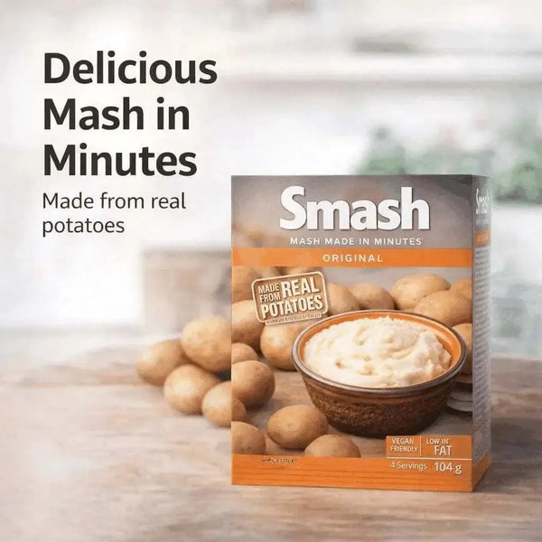 Smash Instant Mash Potato Powder Original - 104g Facebook Ad