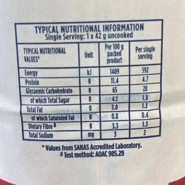 Snowflake Cake Flour 2.5kg bag with refined white fine texture for baking