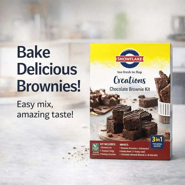 Snowflake Creations Chocolate Brownies - 615g Facebook Ad