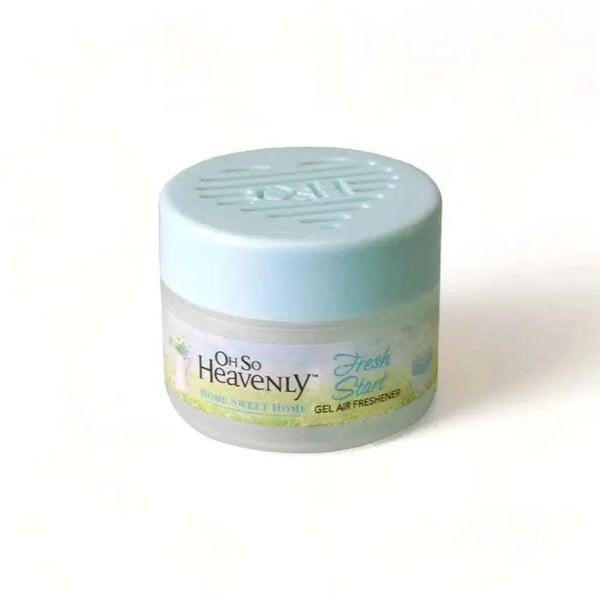 Oh So Heavenly Home Sweet Home Gel Air Freshener Fresh Start 40g in white container