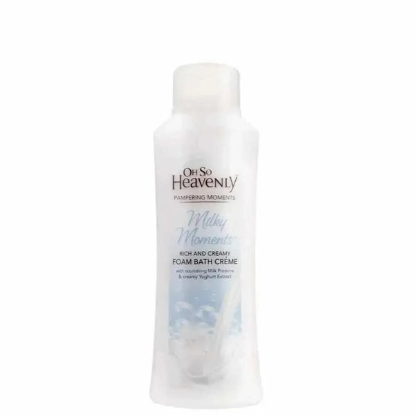 Oh So Heavenly Pampering Moments Foam Bath Creme Milky Moments 750ml luxury moisturizing milk protein bath
