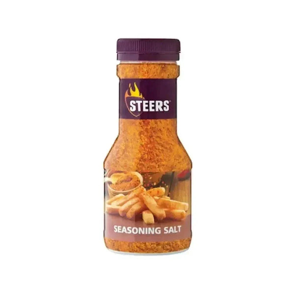 Steers Special Seasoning Salt 225g container with herbs and spices blend for balanced flavor