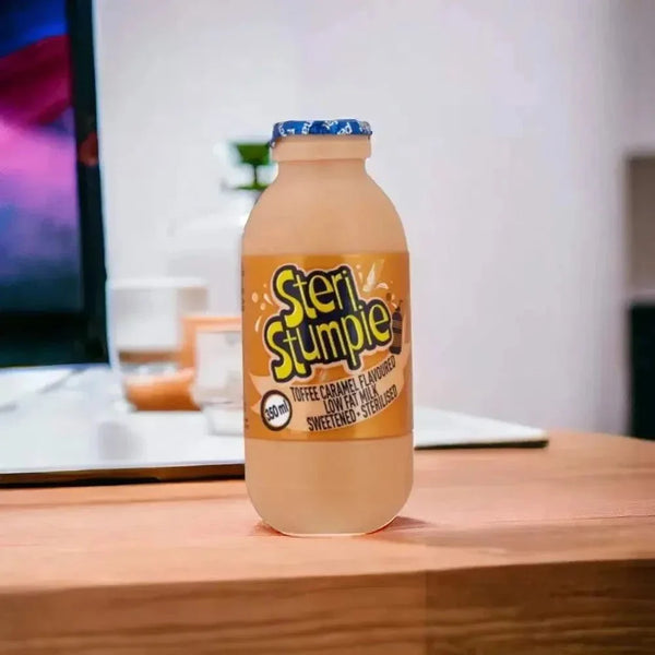 Steri Stumpie toffee caramel low fat flavoured milk 350ml bottle