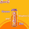 500ml can of Super C Energy Drink with citrus flavor and Vitamin C boost